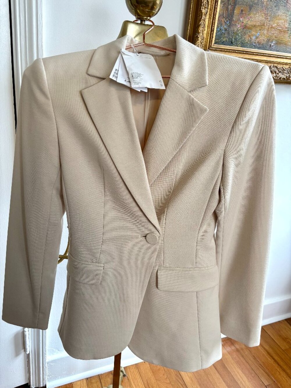 & Other Stories Women's Cream Blazer NWT